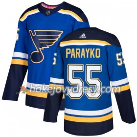 Pánské Hokejový Dres St. Louis Blues Colton Parayko 55 Adidas 2017-2018 Modrá Authentic